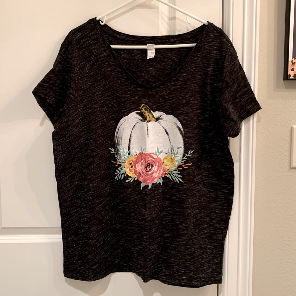 District Boho Fall Pumpkin T-shirt Size XL